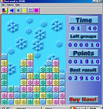 Clickris is arcade-style puzzle game for Windows.